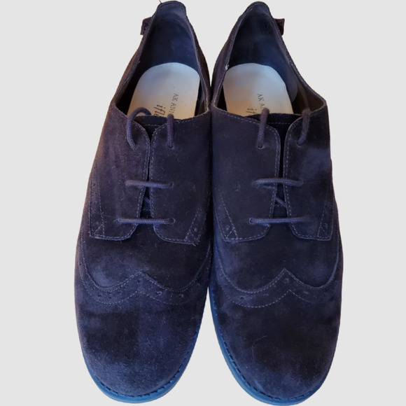 Anne Klein Iflex‎ Brown Suede Brogue - Picture 1 of 8